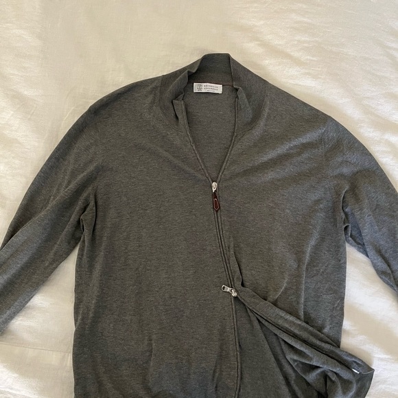 Brunello cucinelli cotton jacket size 52 - Picture 2 of 8